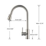 XV1OBrushed-Nickel-Kitchen-Faucets-Single-Hole-Pull-Out-Spout-Kitchen-Sink-Mixer-Tap-Stream-Sprayer-Head