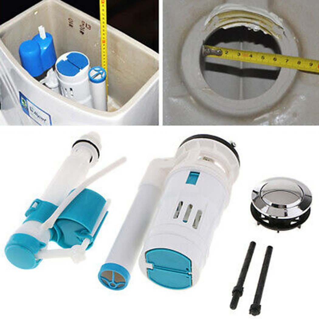 Toilet Water Tank Fittings Inlet Toilet Tool Float Adjustable Flush Water  Saving Push Button Toilet Intake Flush Valve Kits – ARG sanitary